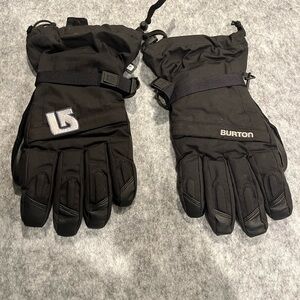Burton Black Insulated Snow Gloves